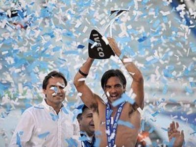 El marplatense Fabi�n Cubero, l�der absoluto del equipo sensaci�n