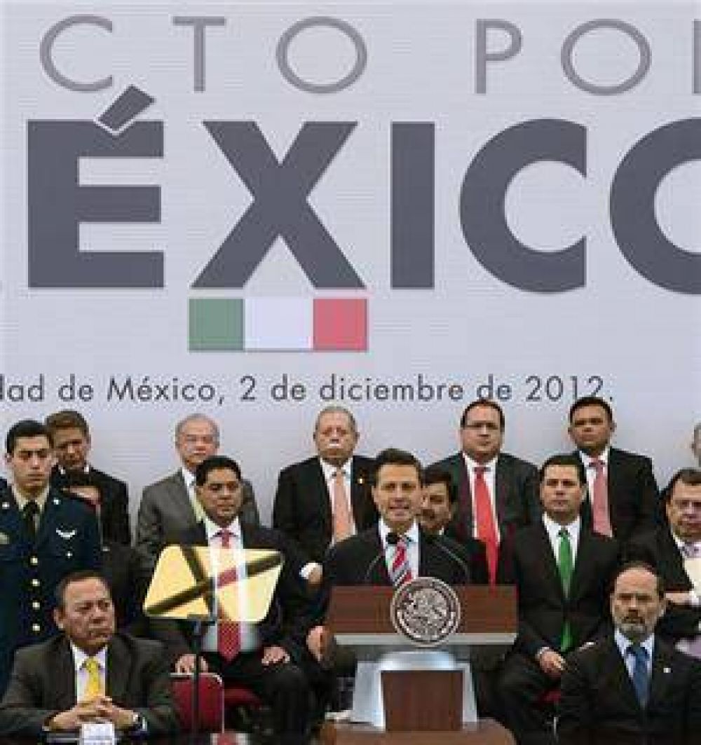 M�xico firma su versi�n del Pacto de la Moncloa