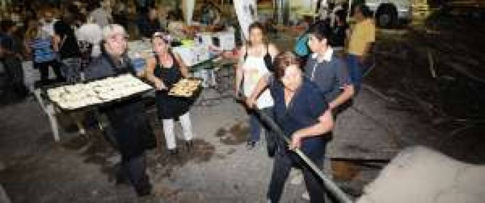 Las empanadas caseras causaron furor en la gente