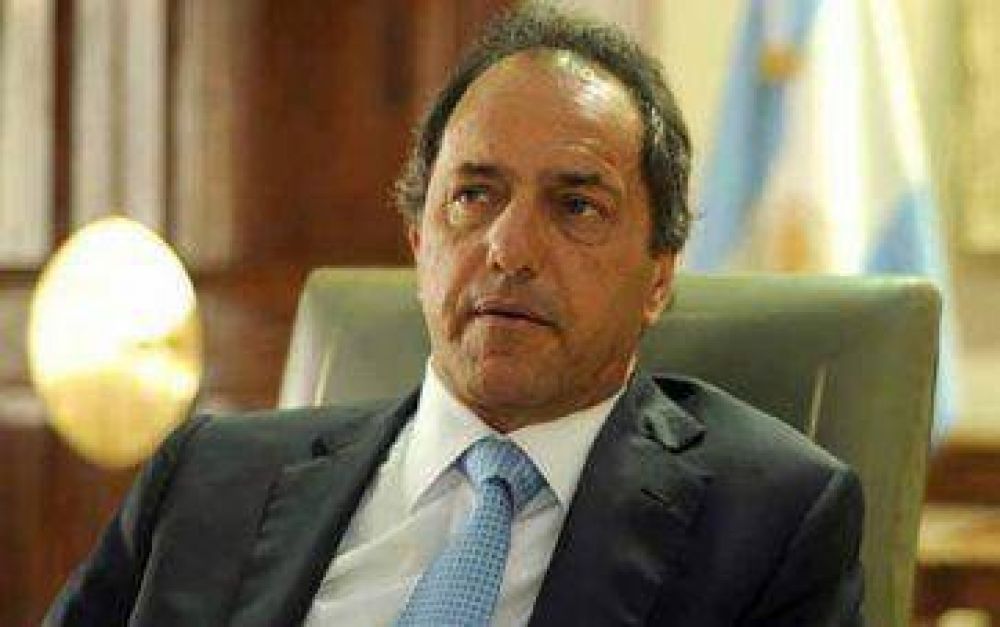 Scioli y 2015: "La gente entiende todo"