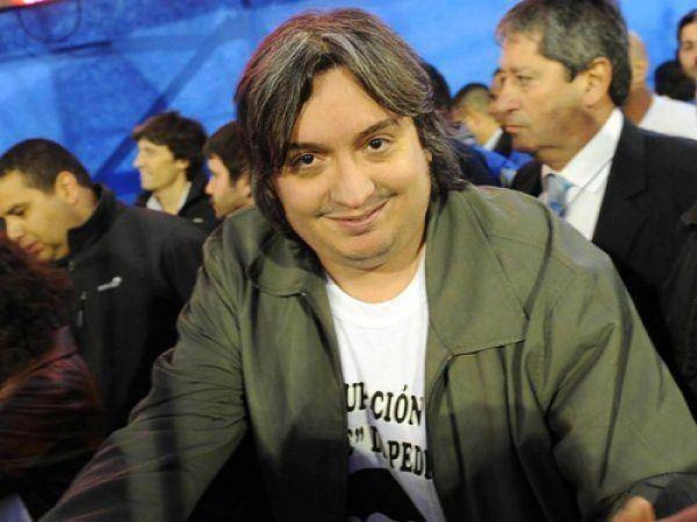  La C�mpora defendi� a M�ximo Kirchner