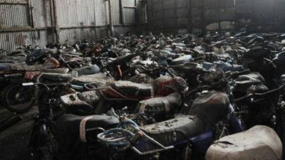 En Paran� las motos abandonadas ser�n subastadas