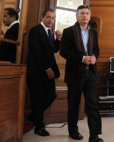 Basura: Confirman reuni�n entre Scioli y Macri para este jueves