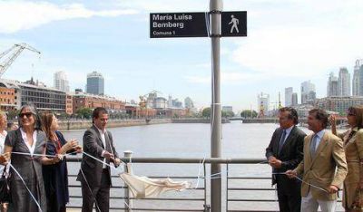 Mar�a Luisa Bemberg tiene su peatonal