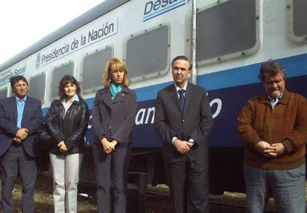 Tras 20.000 prestaciones en Lnea Sur, el Tren sanitario lleg a Bariloche