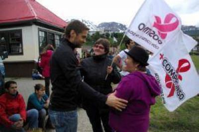 El Intendente acompa�� las actividades de Rock&Vida.
