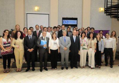 Cierre del a�o acad�mico del Programa J�venes L�deres: Poggi particip� del acto central