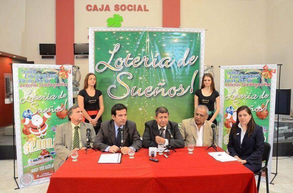 El Sorteo Extraordinario de Loter�a Santiague�a tendr� un premio de 2 millones de pesos 