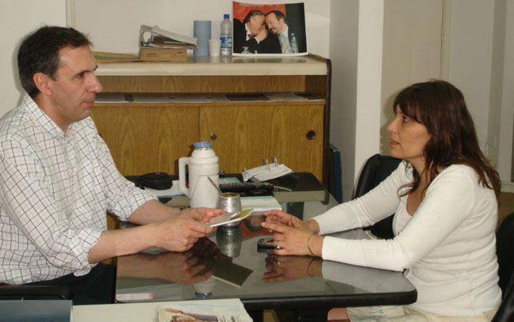 Tindiglia abord� con M�nica Molina la cuesti�n de g�nero en los medios 