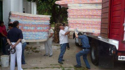 Paran�: asisten a 30 familias afectadas por la lluvia