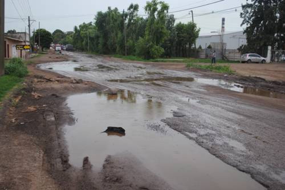 El municipio pidi� agilizar la demorada obra de calle Bogado: los trabajos no se reiniciar�an hasta febrero pr�ximo