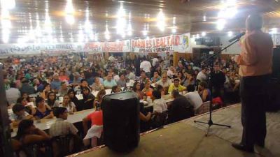 Mar�n pidi� por un �peronismo unido� en acto de Convergencia 