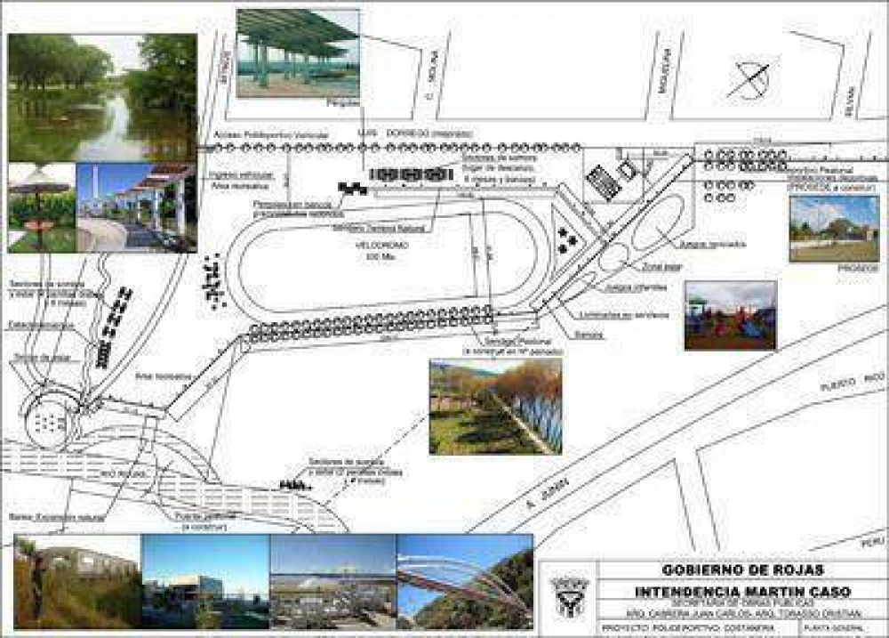 Cabrera explic�  c�mo ser� la primera etapa  de obras en pos  de la Costanera