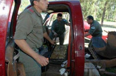 Gendarmer�a secuestr� 335 kilos de marihuana y detuvo a un hombre