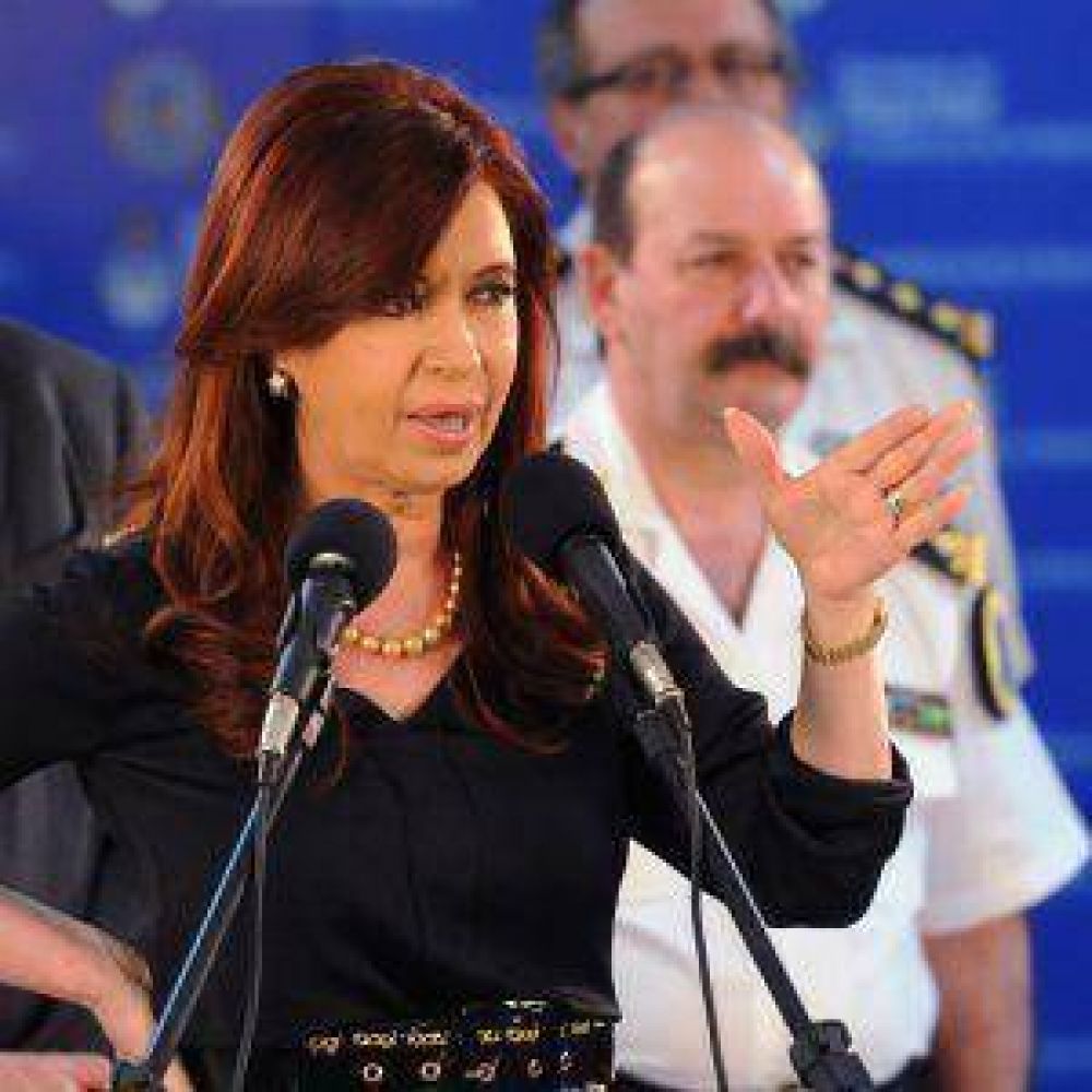 Cristina habl� sobre inseguridad e intent� ocultar la realidad