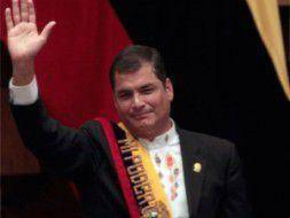 La Facultad de Periodismo de la UNLP entrega Premio Rodolfo Walsh a Rafael Correa