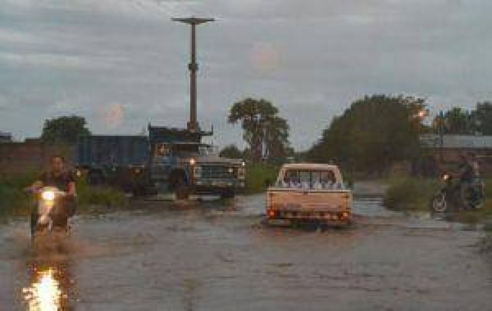 Llovi� m�s de 50 mil�metros en menos de una hora en la termal