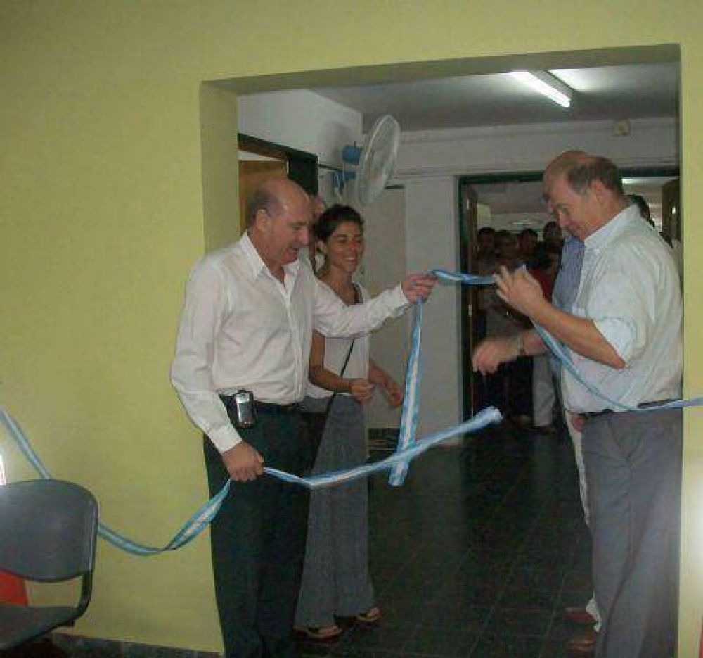 Se inaugur� un nuevo sector en la unidad sanitaria