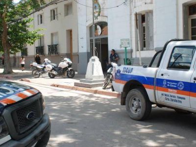 Entraron para robar pero la polic�a lo evit�