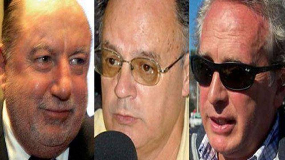 Busti con Mart�nez Garbino y Leissa