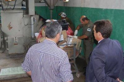 Quemaron droga valuada en 300 millones de pesos