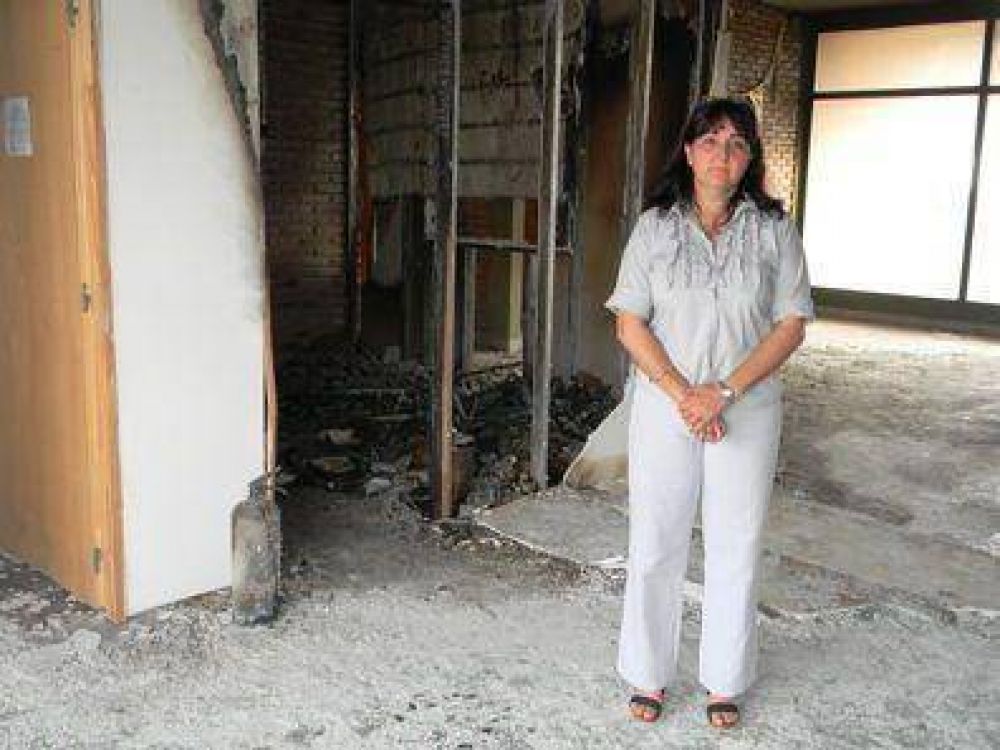 'No caben dudas que el incendio fue intencional' 