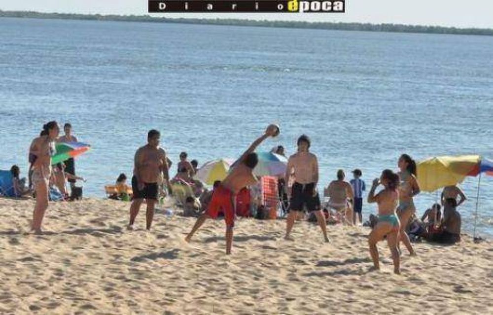 Aprontan habilitaci�n de playas para este fin de semana