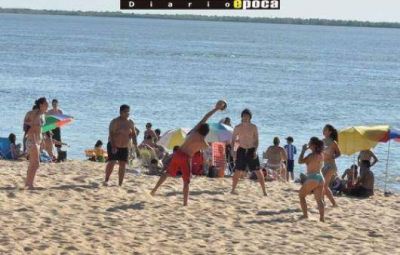 Aprontan habilitaci�n de playas para este fin de semana