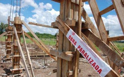 La Comuna volvi� a paralizar obras en un barrio cerrado