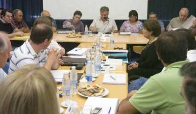 Dirigentes gremiales se reunieron con los diputados por el Presupuesto 
