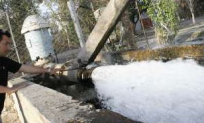 Pozos de riego: demoras y nueva fecha para enero