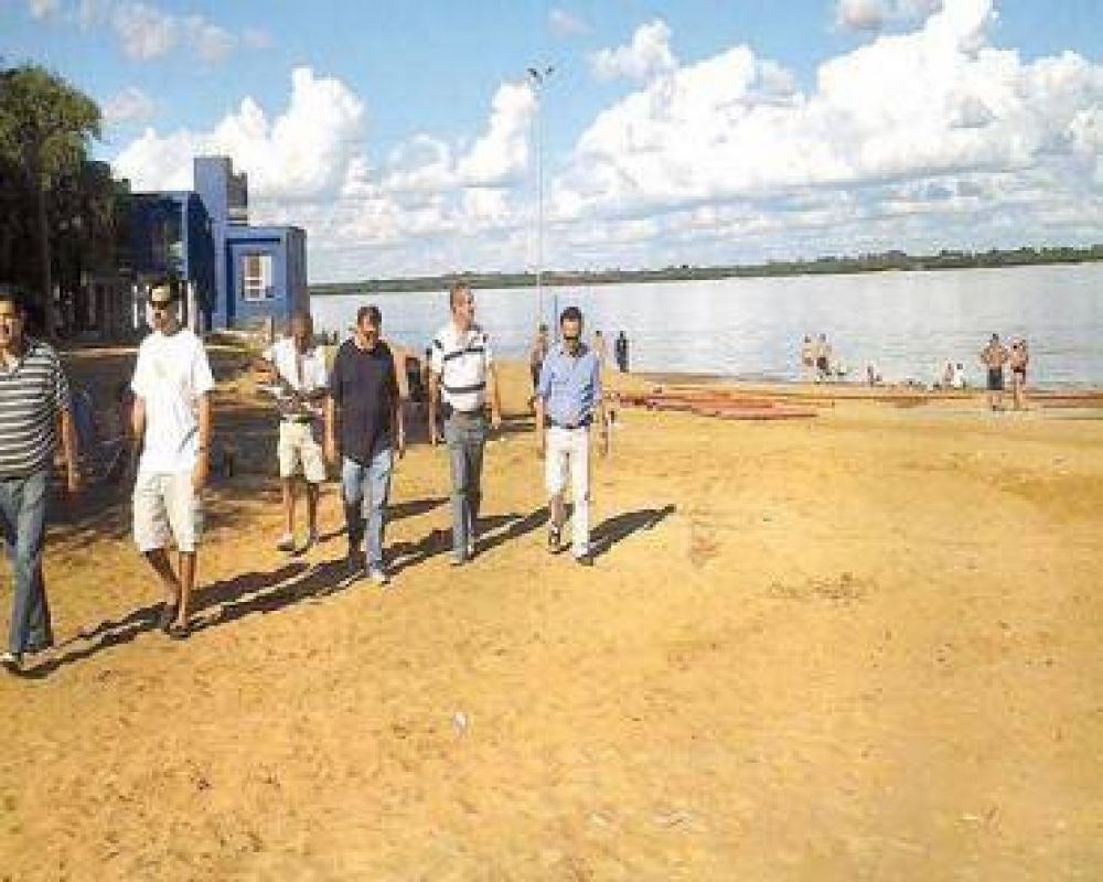 Acondicionan las playas de Pelay y Paso Vera