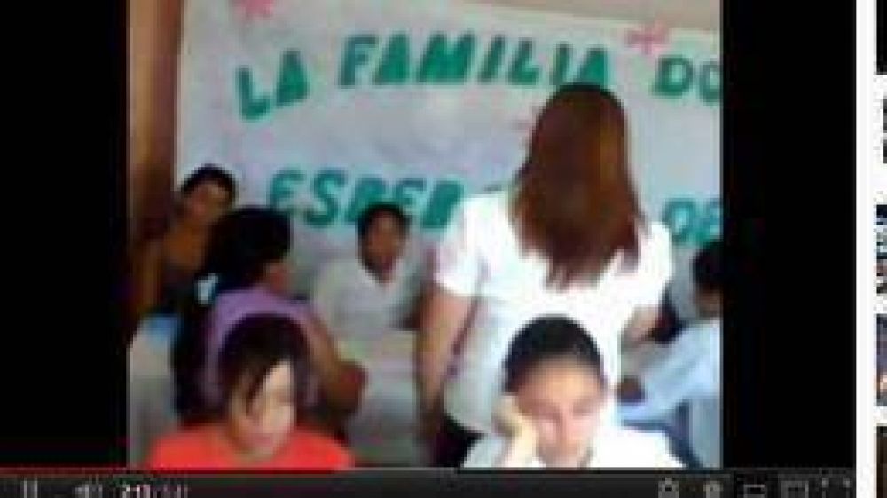 Pol�mico video sobre la "normalidad" de la sexualidad en una escuela de Tucum�n 