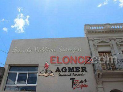 Agmer Paran� realiza hoy asambleas y se movilizar� hacia la Caja de Jubilaciones