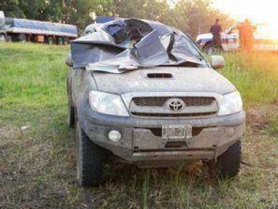 Fatal accidente en la Ruta Nacional N� 5 