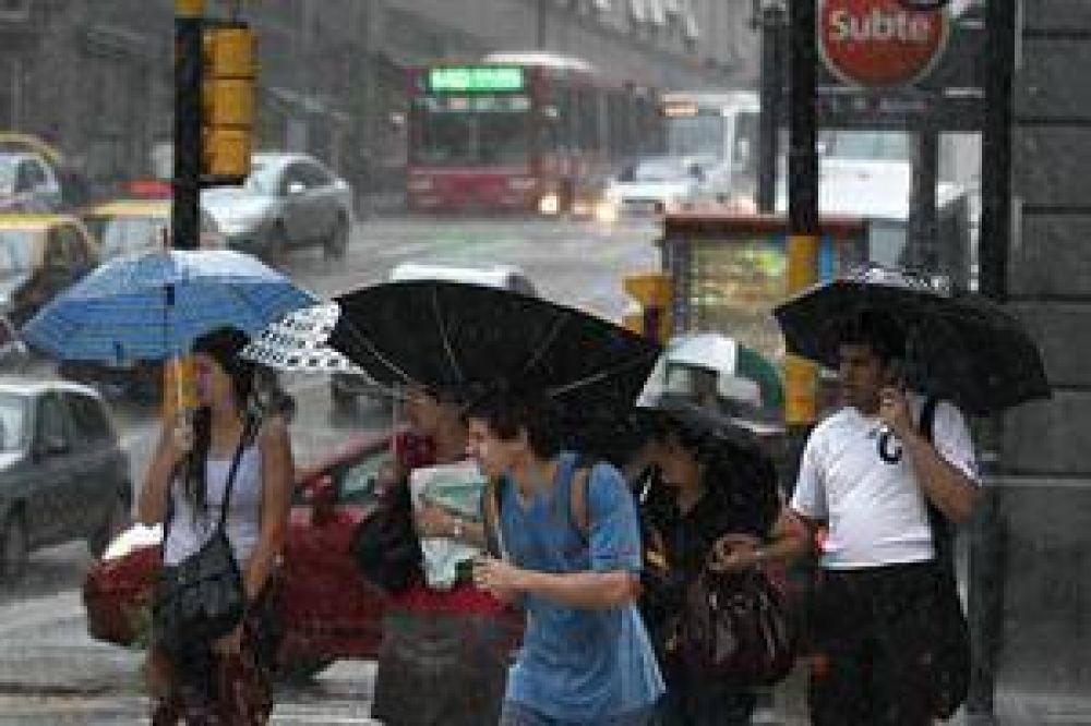 Diluvio e inundaciones en la ciudad de Buenos Aires