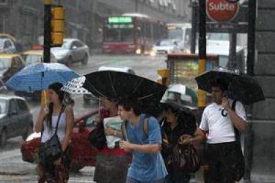 Diluvio e inundaciones en la ciudad de Buenos Aires