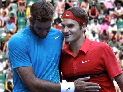 Cuenta regresiva para el partido de Federer y Del Potro