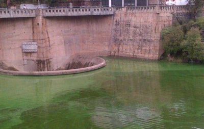 Las aguas del lago San Roque est�n por superar el embudo