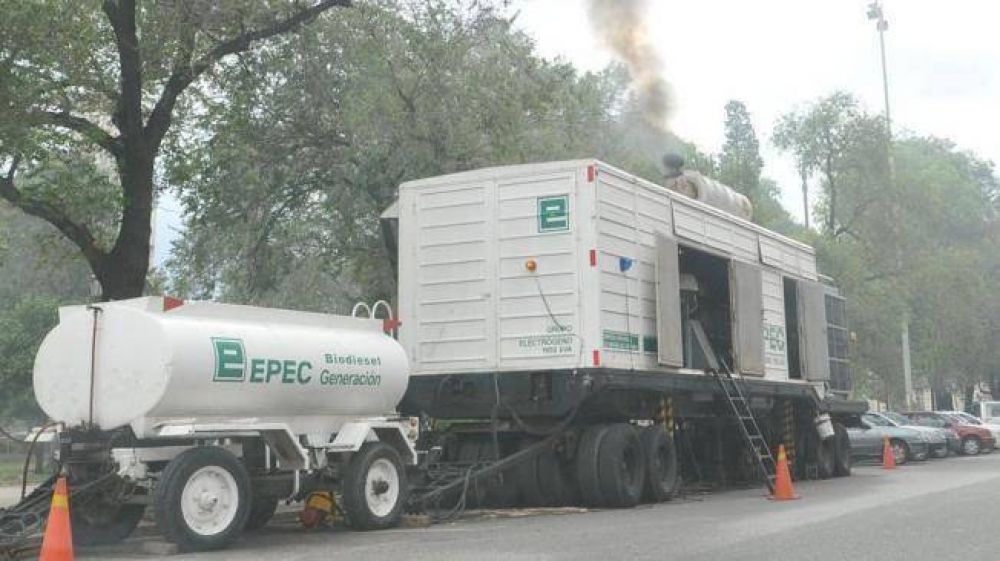 La Naci�n le exige ahora a Epec la devoluci�n de generadores m�viles
