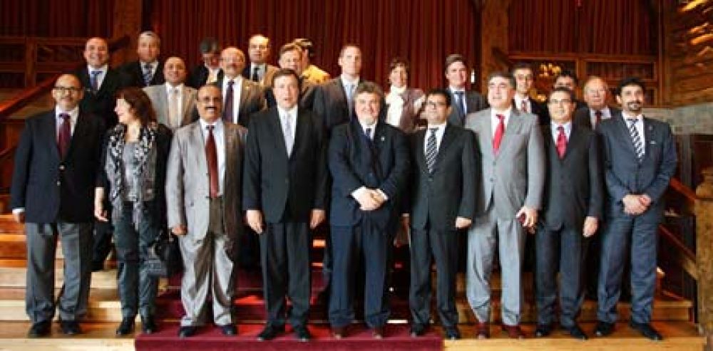 Diplom�ticos de pa�ses �rabes analizan consolidar negocios con R�o Negro