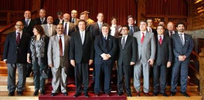 Diplom�ticos de pa�ses �rabes analizan consolidar negocios con R�o Negro