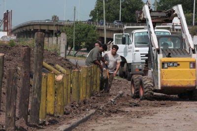 Brown: eliminan un basural con obras de embellecimiento en Claypole