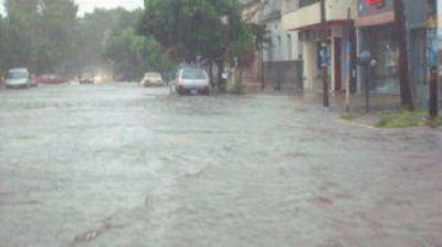 Grandes perjuicios por los anegamientos que provoc� la tormenta