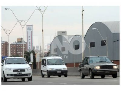 La velocidad permitida en Alem, 60 km/h