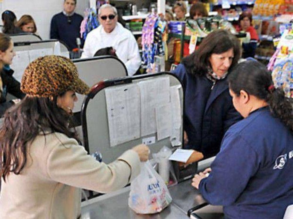 Rosario tambi�n quiere que se reduzca el uso de las bolsas del s�per