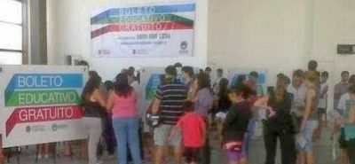 Quedan pocas horas para utilizar el Boleto Educativo en este 2012