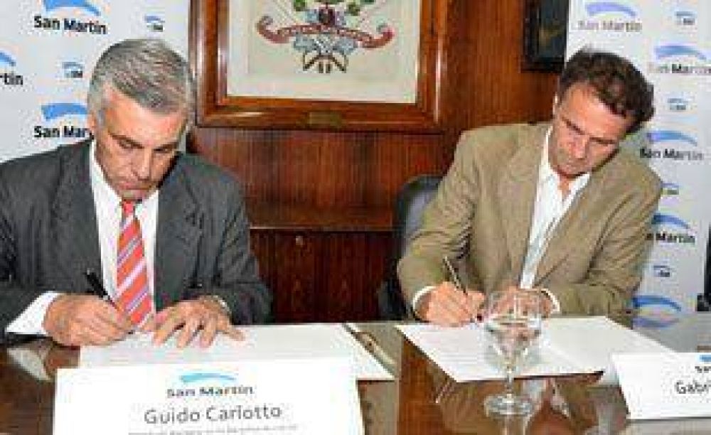San Mart�n y Provincia firmaron convenios de promoci�n de los DDHH