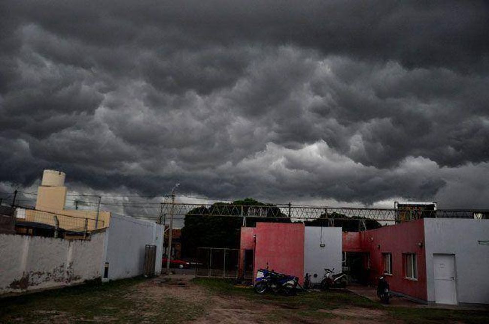 Fuertes tormentas en La Pampa