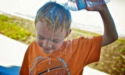 Difunden recomendaciones para proteger a los ni�os del calor